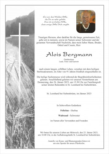 Alois Bergmann
