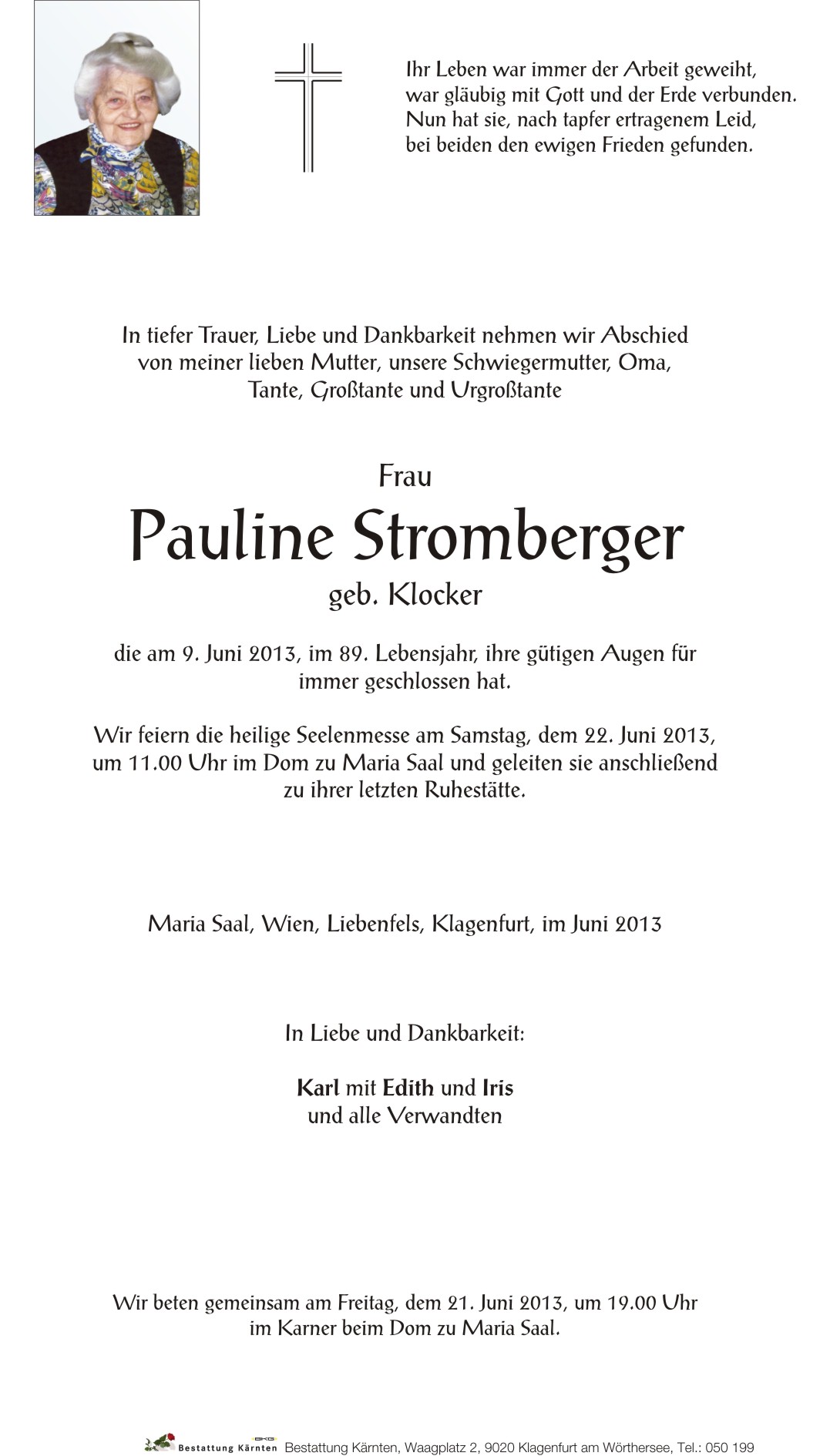 Parte STROMBERGER Pauline