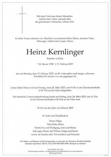 Heinz Kernlinger