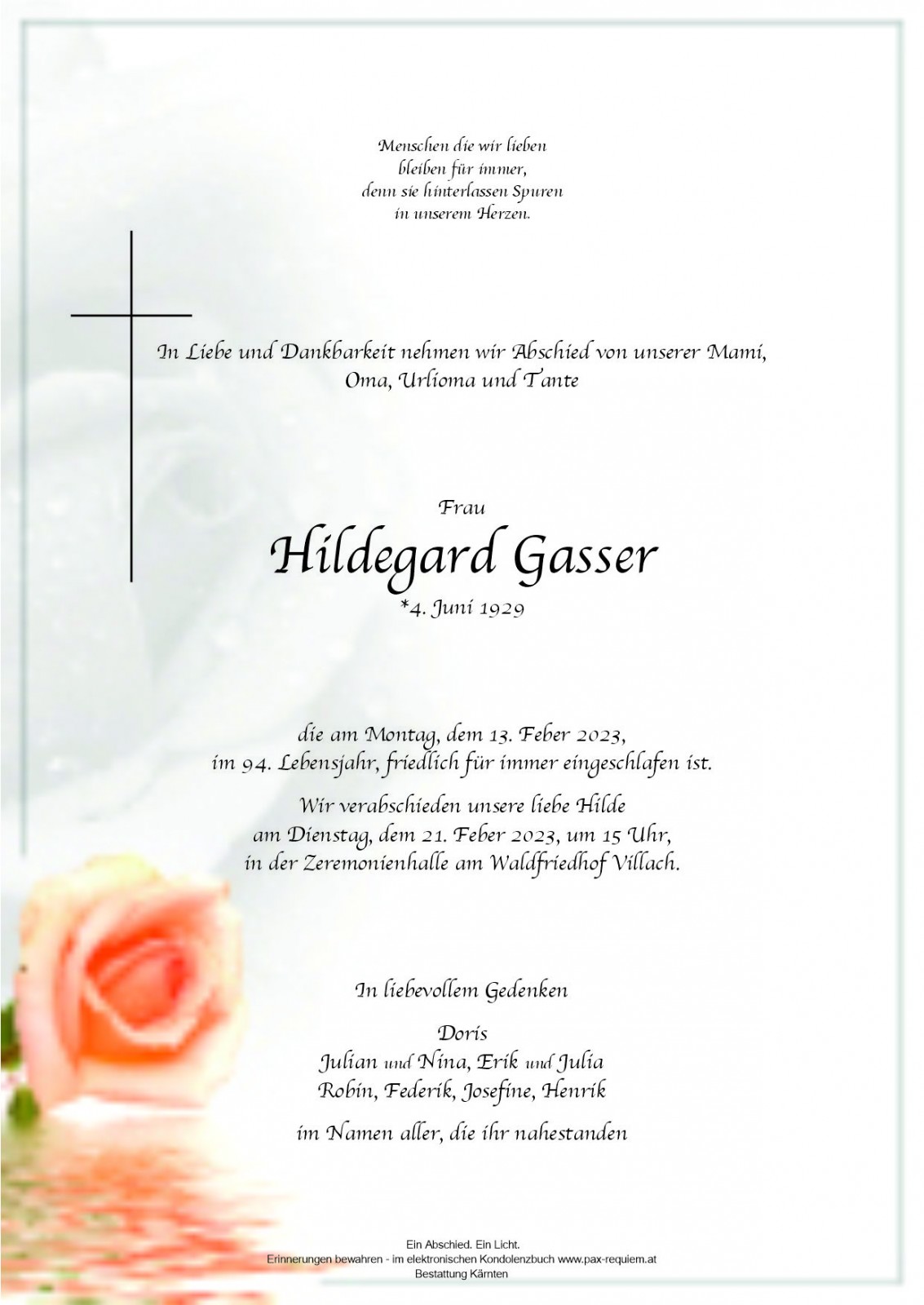 Parte Hildegard Gasser