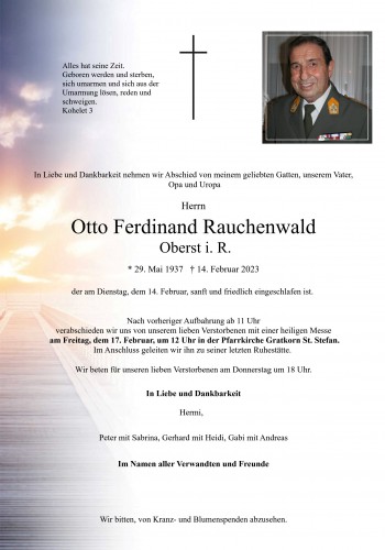 Otto Ferdinand Rauchenwald