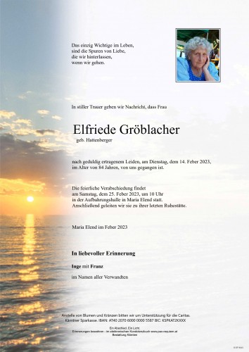 Elfriede Gröblacher