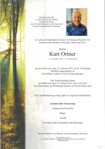Kurt Ortner