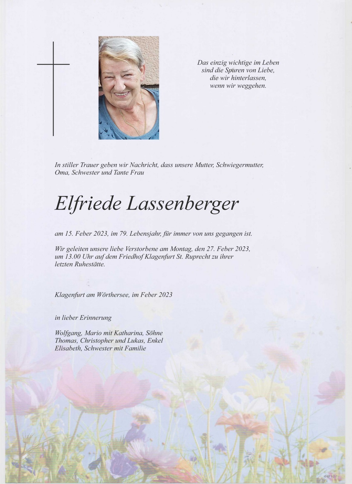 Parte Elfriede Lassenberger