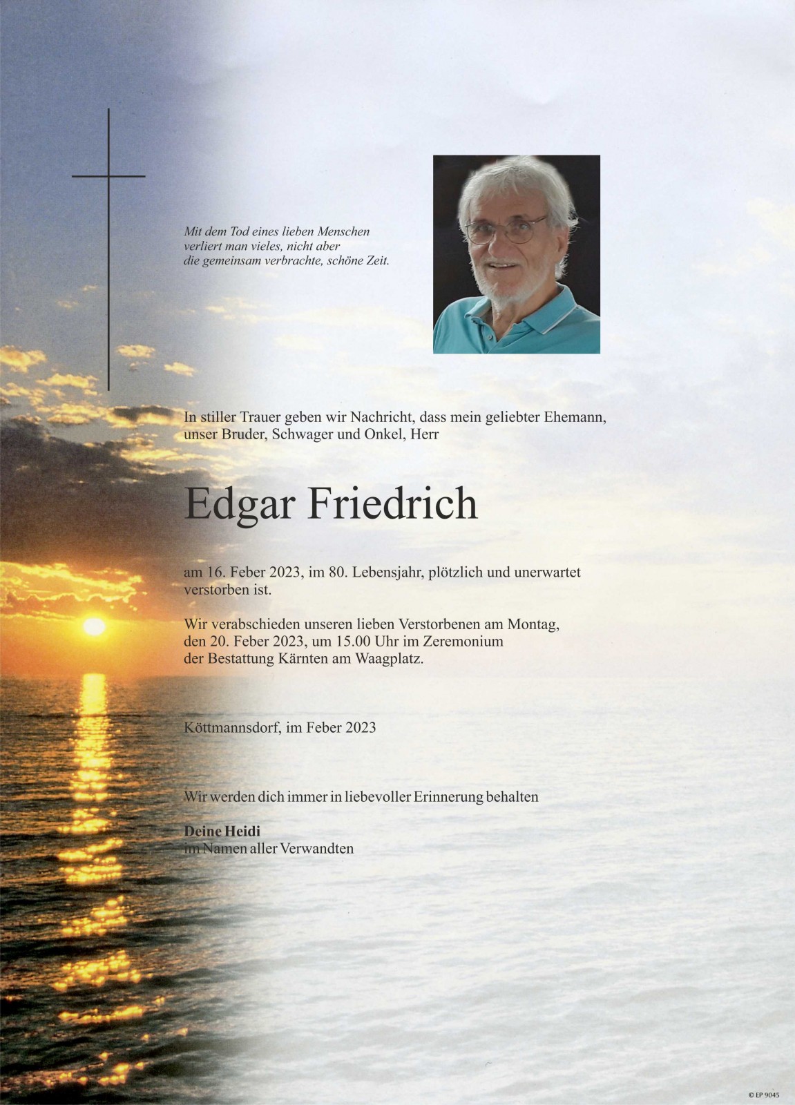 Parte Edgar Friedrich