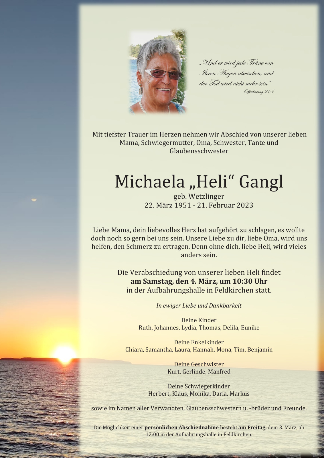 Parte Michaela Heli Gangl
