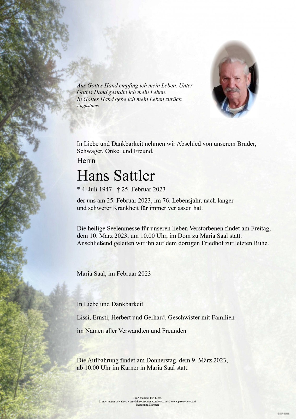 Parte Hans Sattler