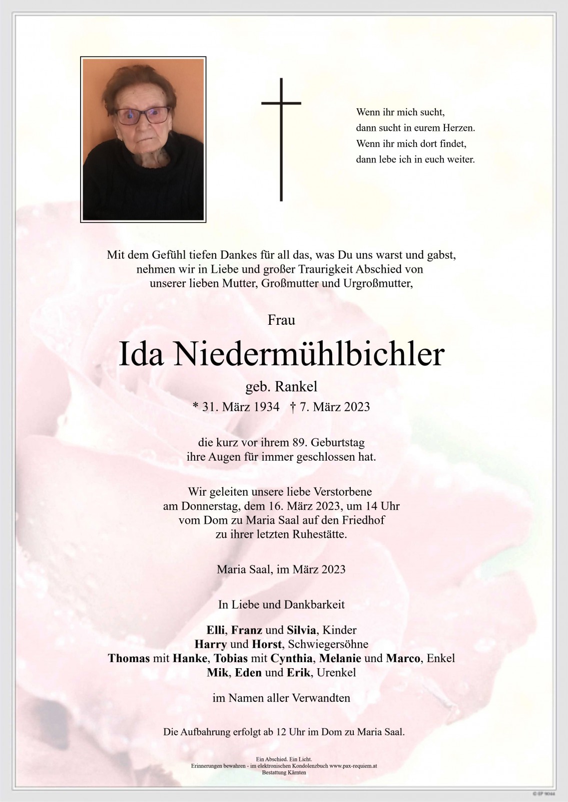 Parte Ida Niedermühlbichler