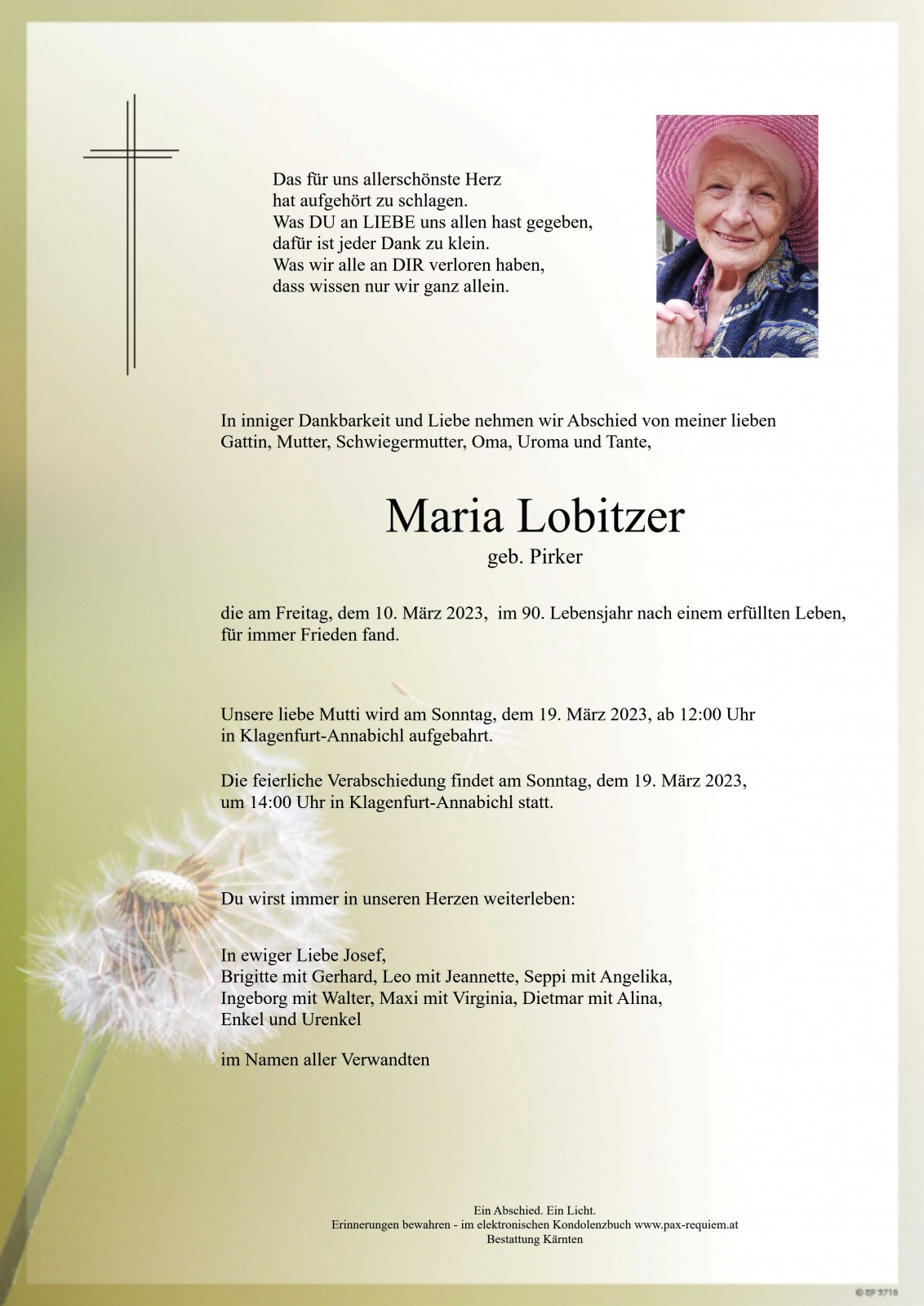 Parte Maria Lobitzer