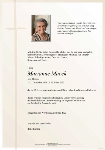 Marianne Macek