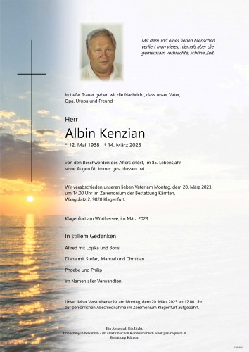 Kenzian Albin