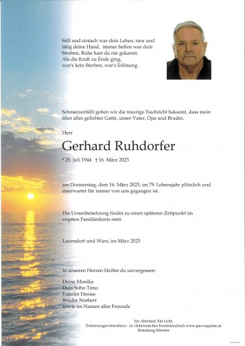 Gerhard Ruhdorfer