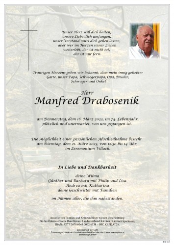 Manfred Drabosenik