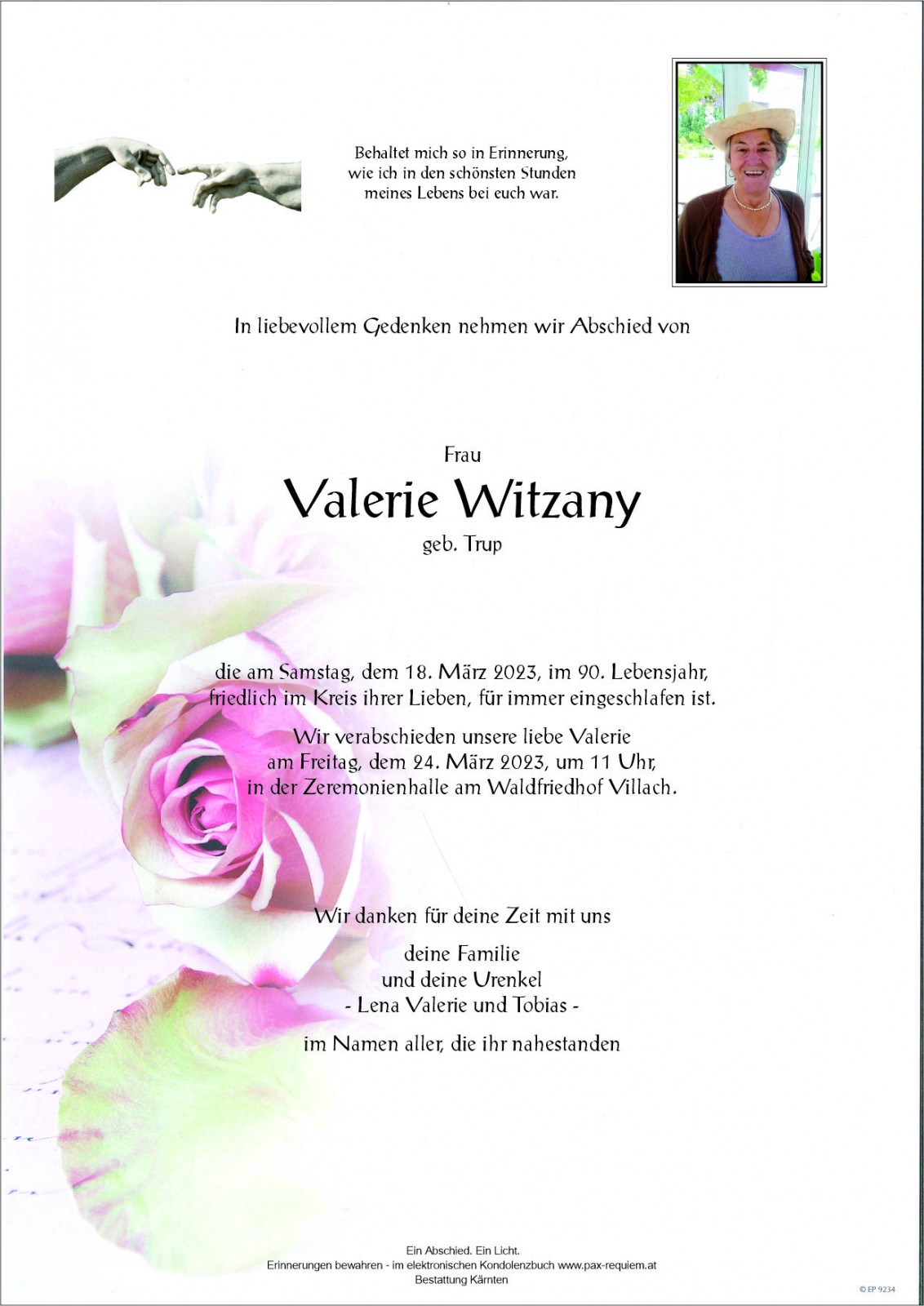 Parte Valerie Witzany