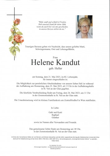 Helene Kandut, geb. Heller