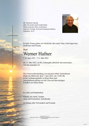 Werner Hafner