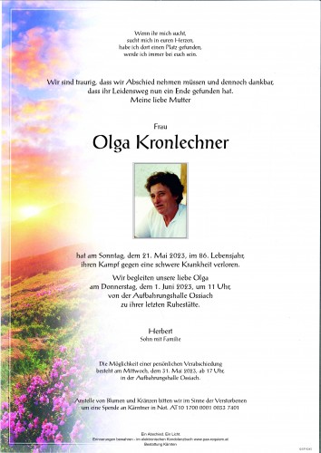 Olga Kronlechner