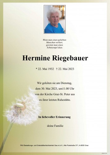 Hermine Riegebauer