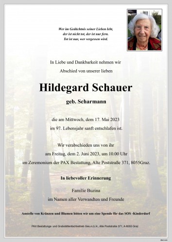 Hildegard Schauer