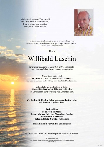 Willibald Luschin