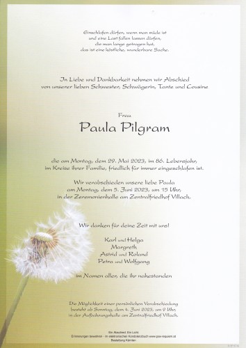Paula Pilgram