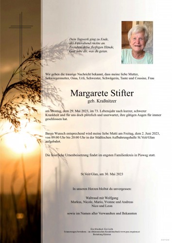 Margarete Stifter