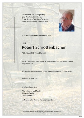 Robert Schrottenbacher