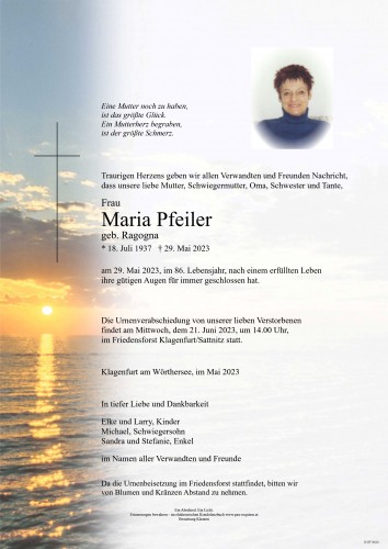 Maria Pfeiler
