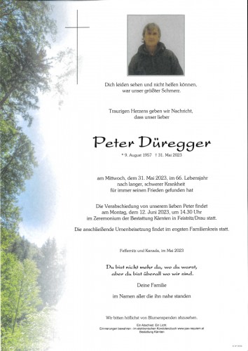 Peter Düregger