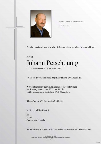Johann Petschounig