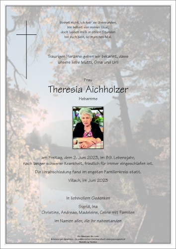 Theresia Aichholzer