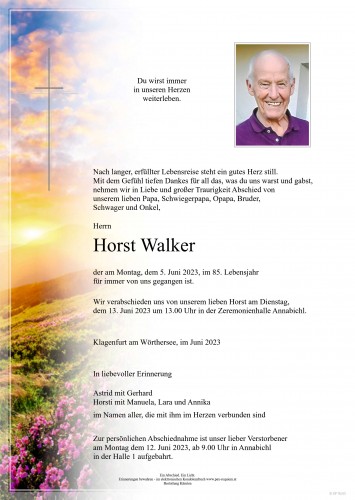 Horst Walker