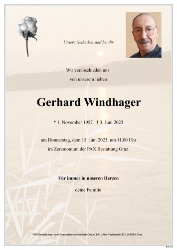 Gerhard Windhager