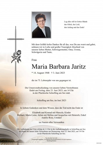Maria Barbara Jaritz