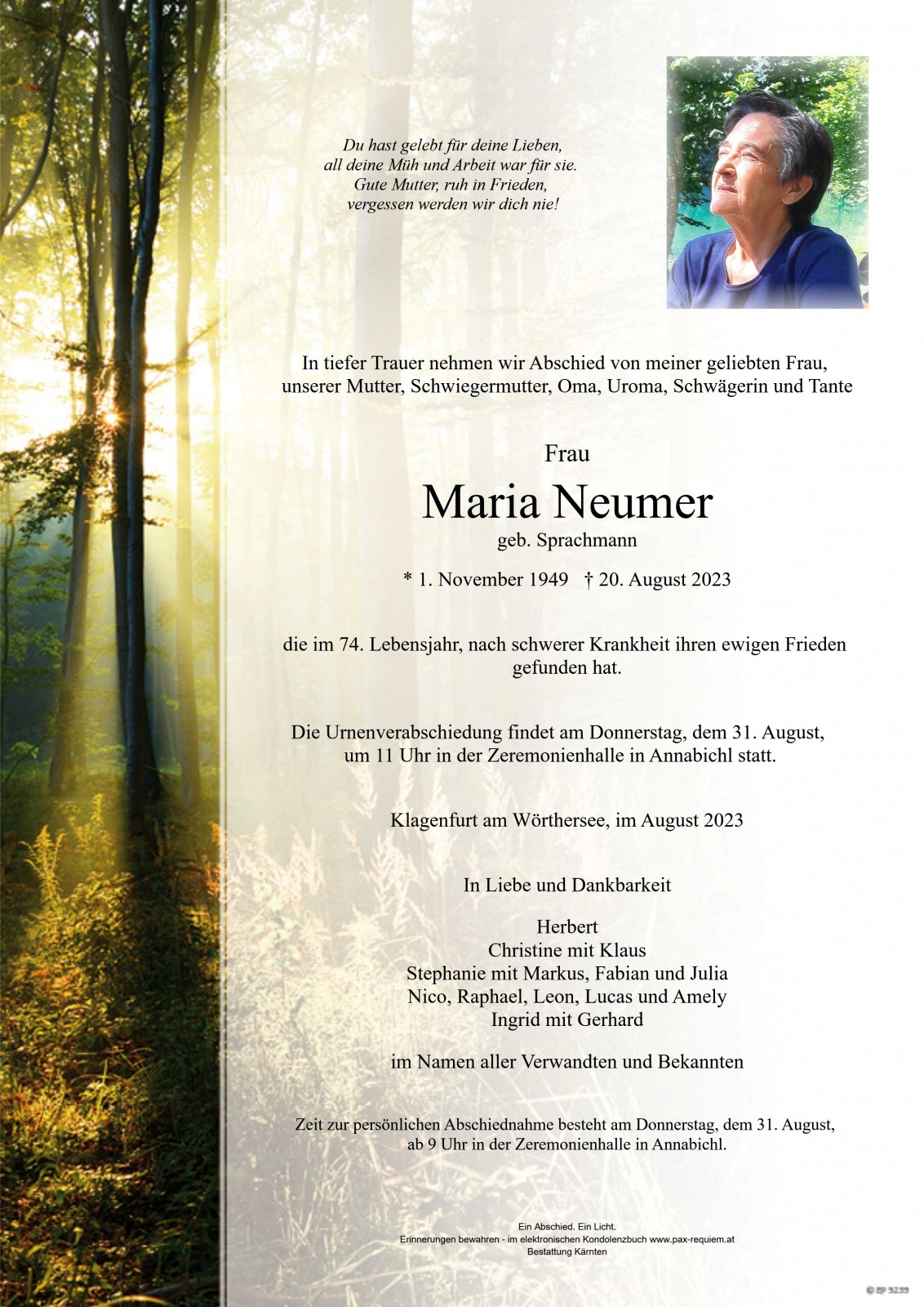 Parte Maria Neumer