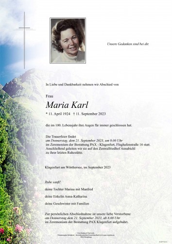 Maria Karl