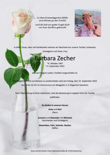 Barbara Zecher