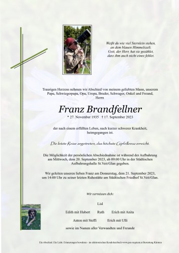 Franz Brandfellner