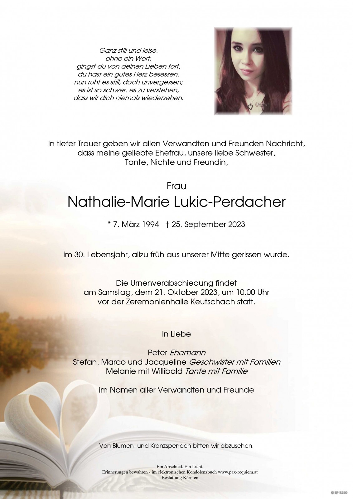 Parte Nathalie-Marie Lukic-Perdacher