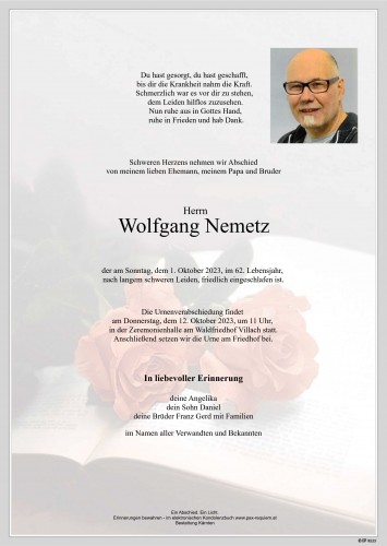 Wolfgang Nemetz