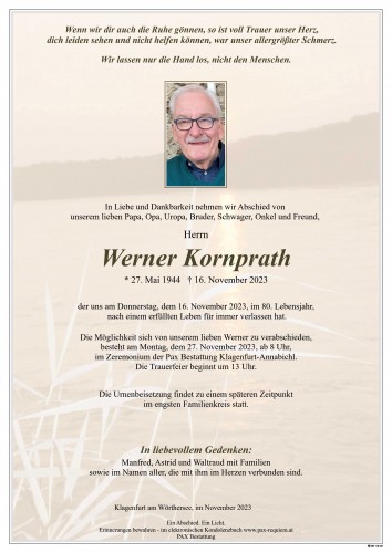 Werner Kornprath