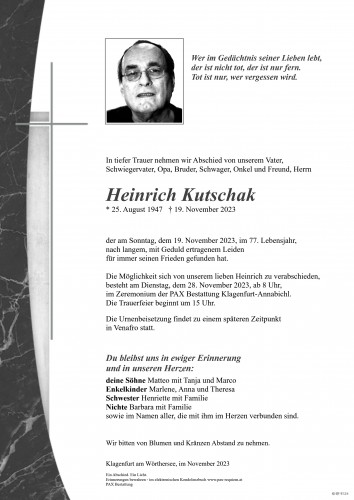 Heinrich Kutschak