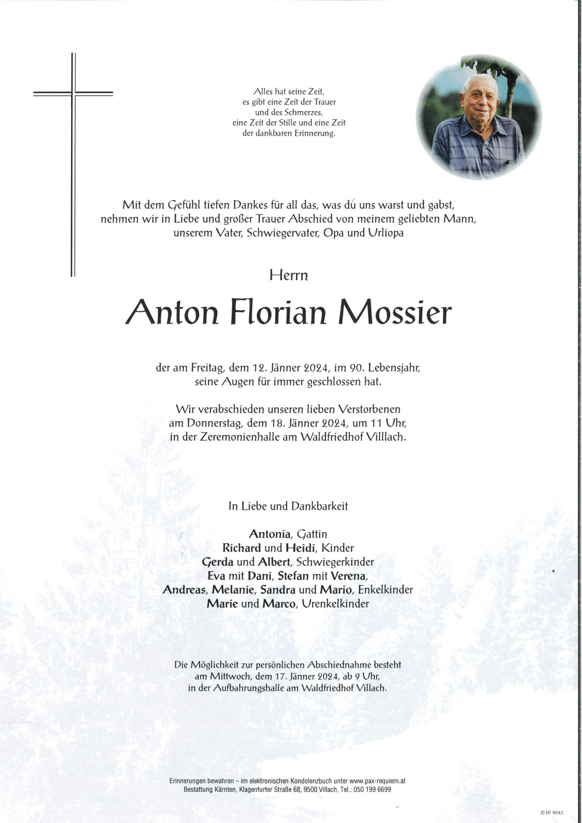 Parte Anton Florian Mossier
