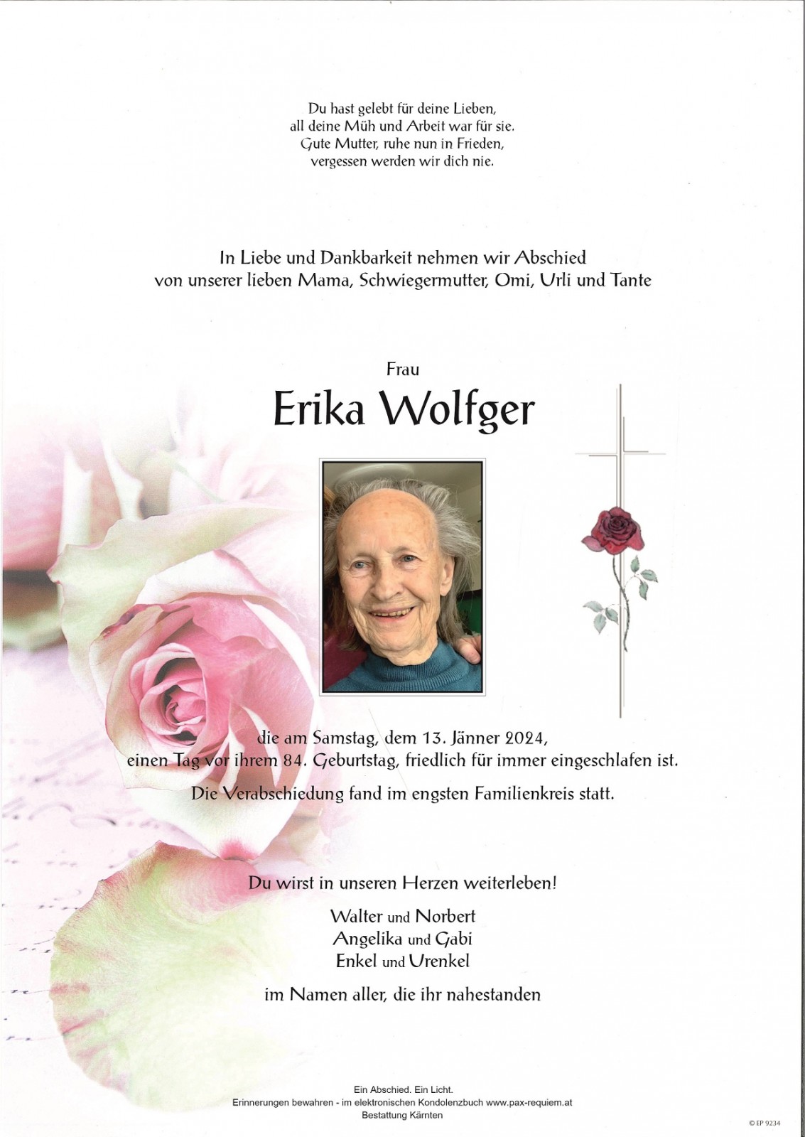 Parte Erika Wolfger