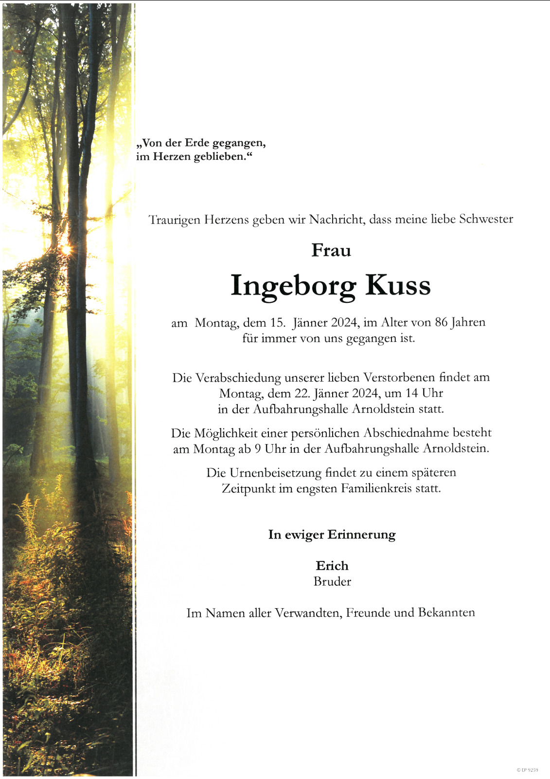 Parte Ingeborg Kuss