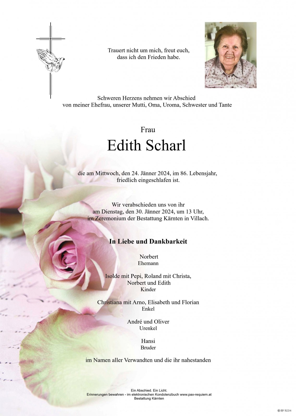 Parte Edith Scharl