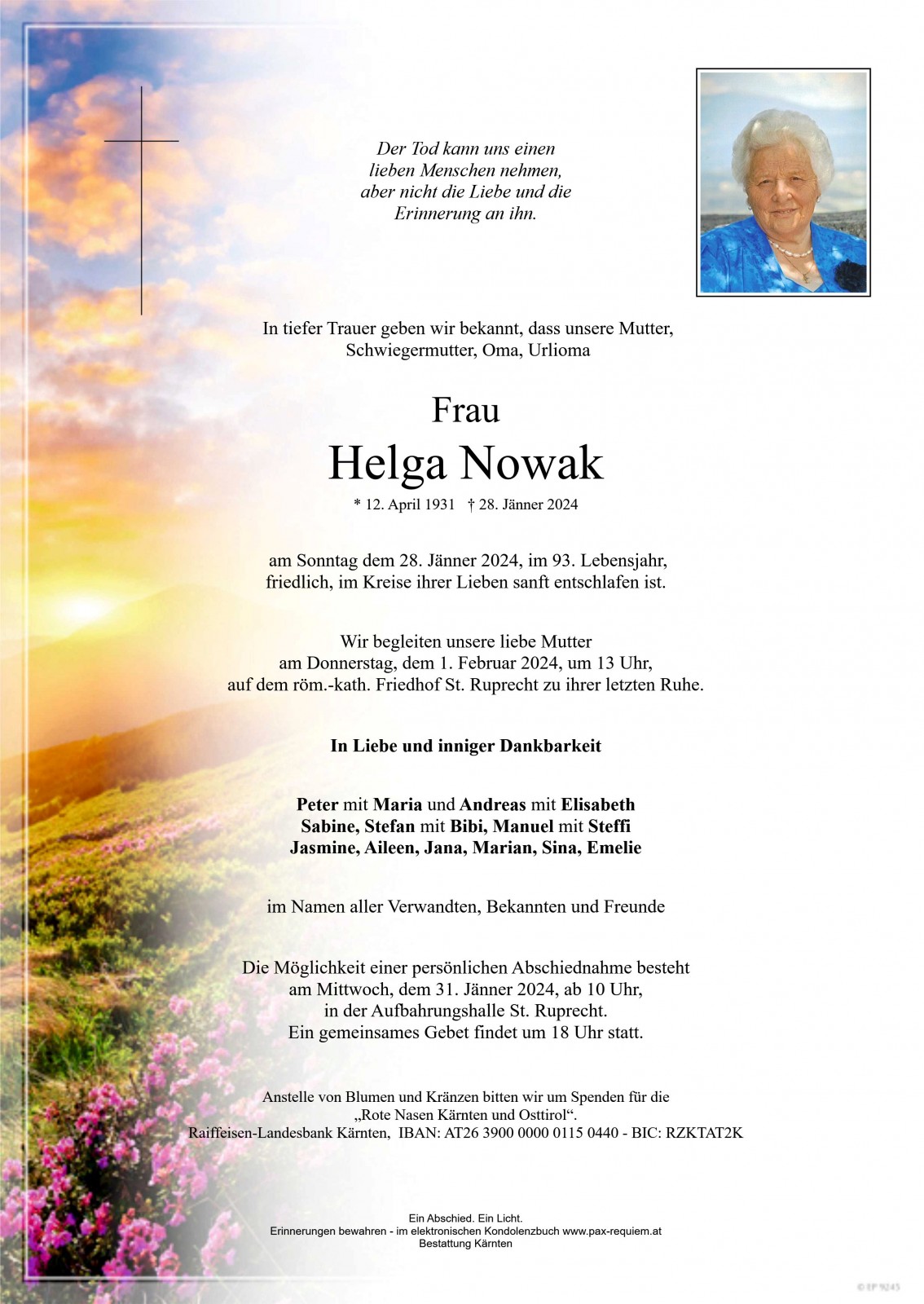 Parte Helga Maria Nowak