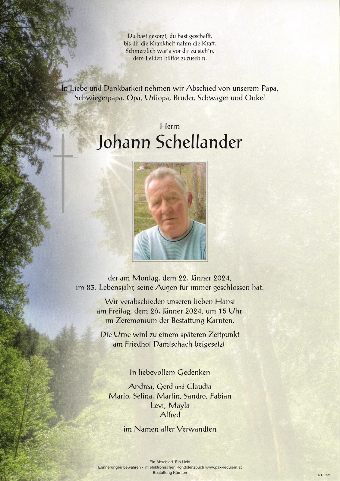 Parte Johann Schellander