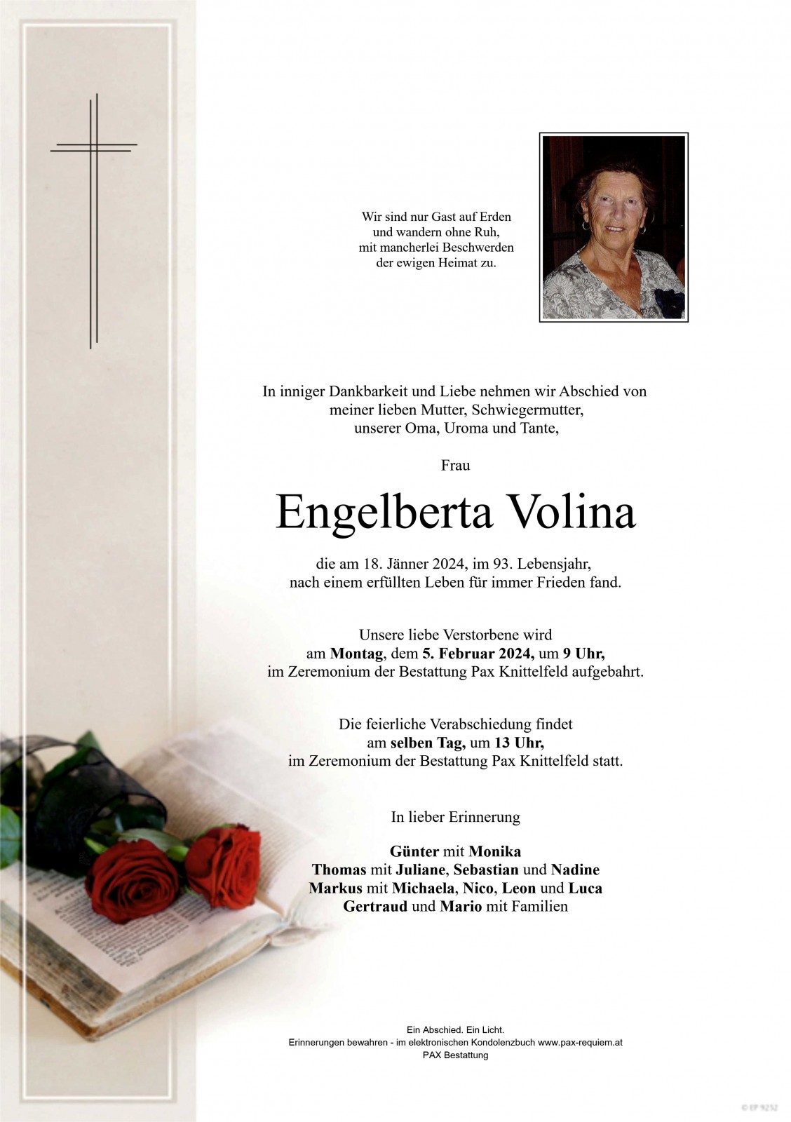 Parte Engelberta Volina