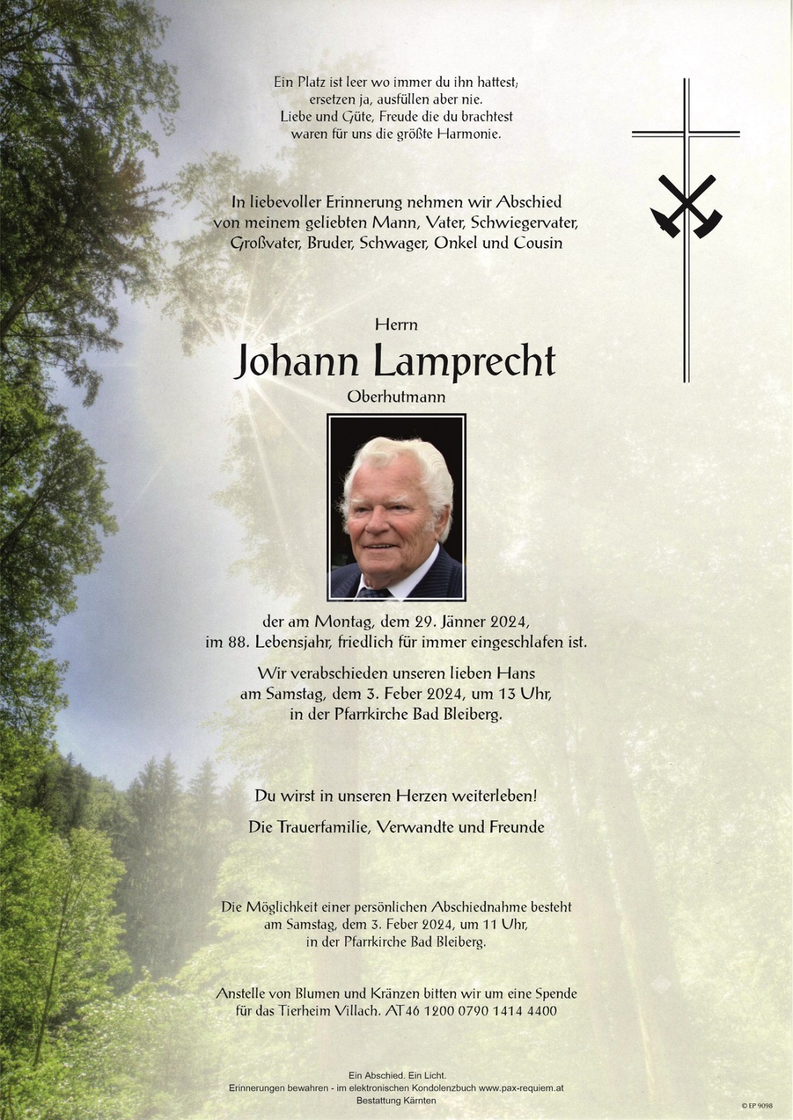 Parte Johann Lamprecht